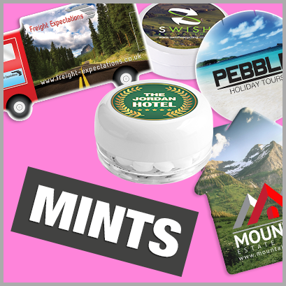 Promotional Mints with no MOQ