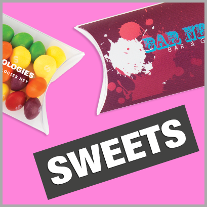 Sweets personalised with print